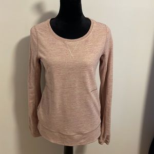 Lululemon size four heathered red/pink sweater